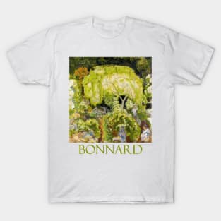 Landscape with Three Figures and Willow by Pierre Bonnard T-Shirt